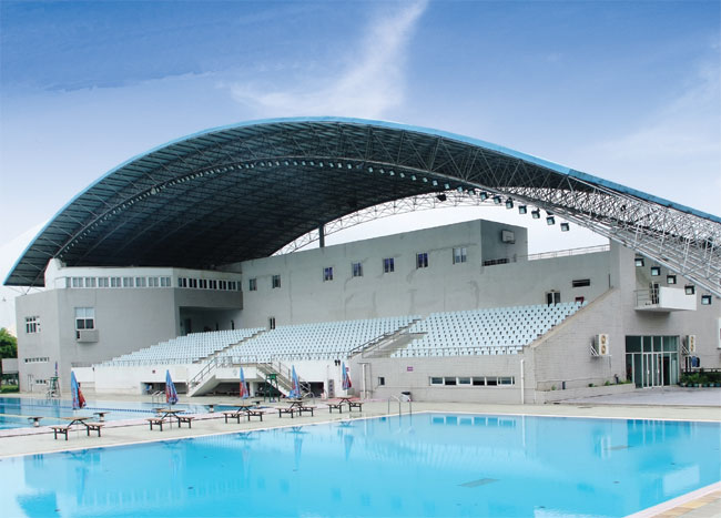 崇文游泳馆网架